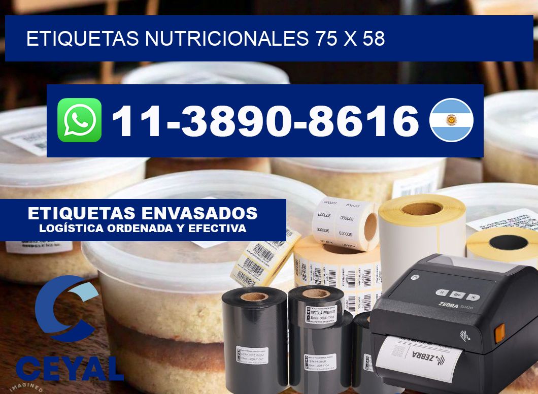 etiquetas nutricionales 75 x 58