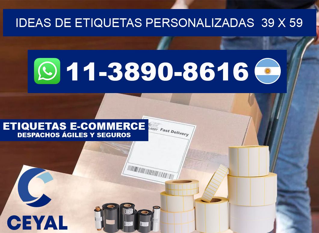 ideas de etiquetas personalizadas 39 x 59