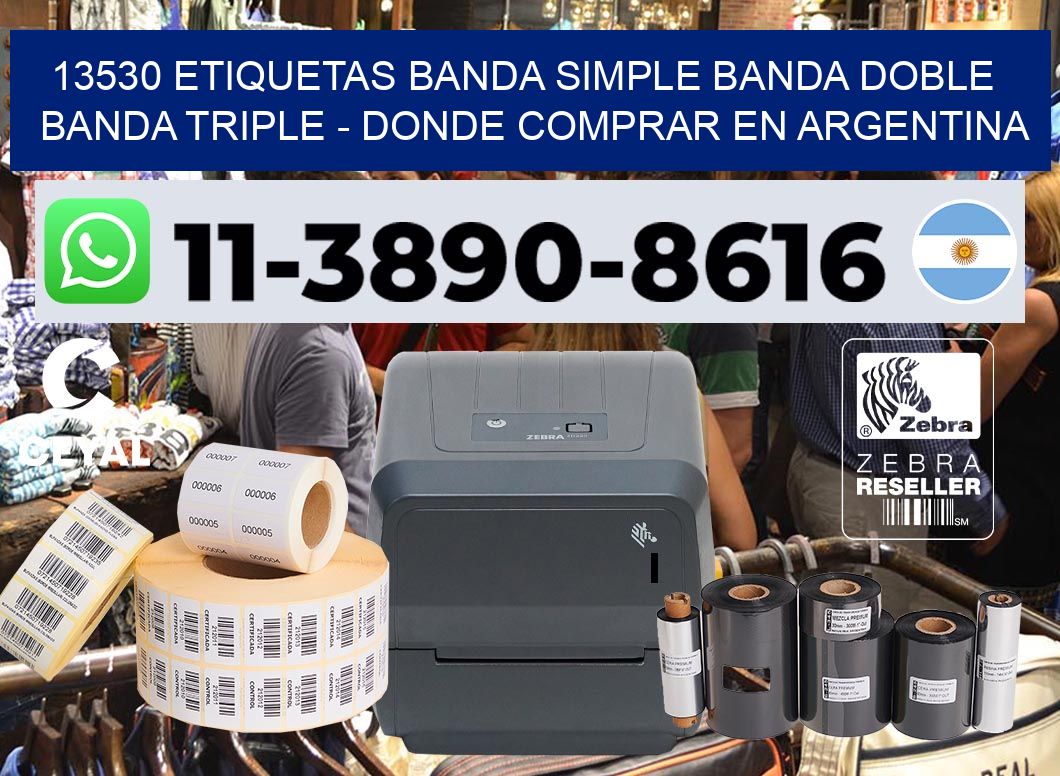 13530 etiquetas banda simple banda doble banda triple – Donde Comprar en Argentina