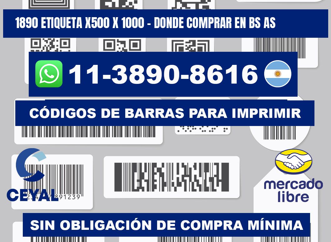 1890 etiqueta x500 x 1000 - Donde Comprar en bs as