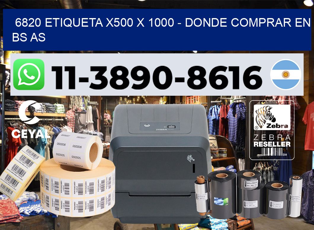 6820 etiqueta x500 x 1000 – Donde Comprar en bs as