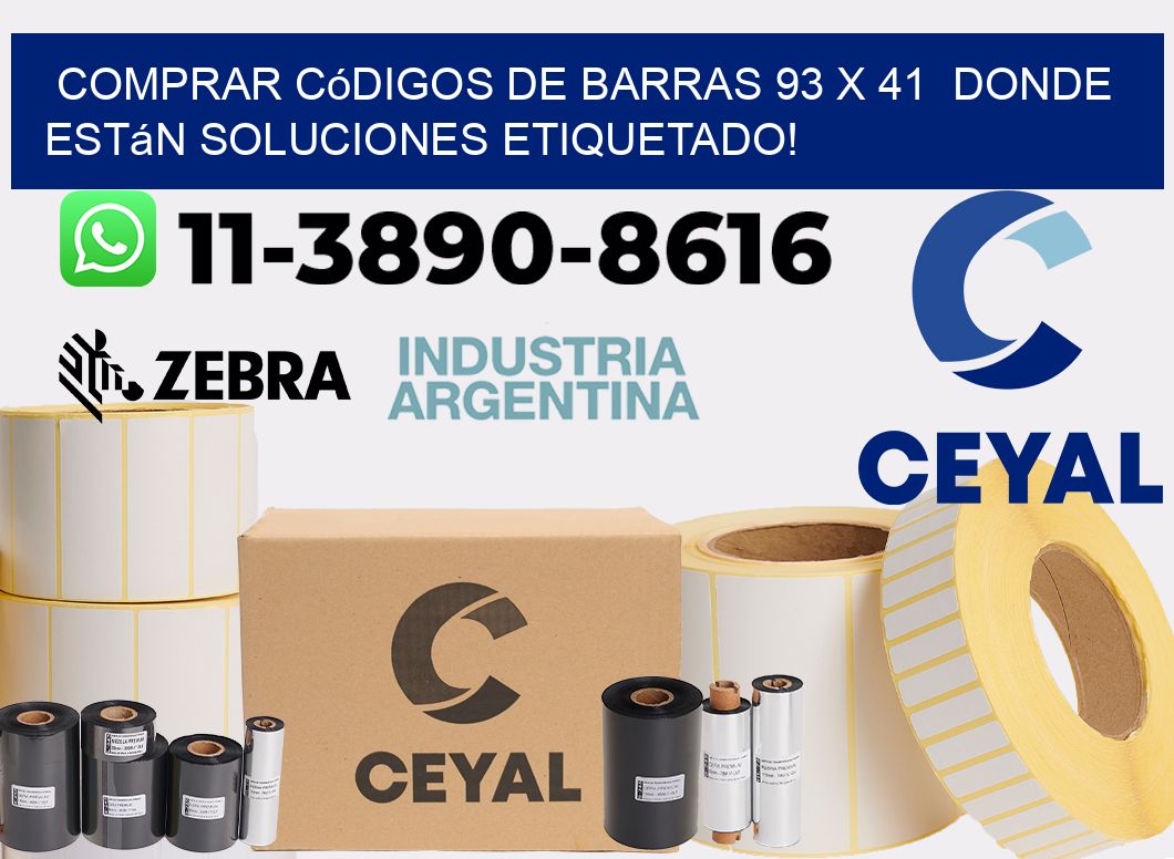 Comprar códigos de barras 93 x 41  donde están soluciones etiquetado!