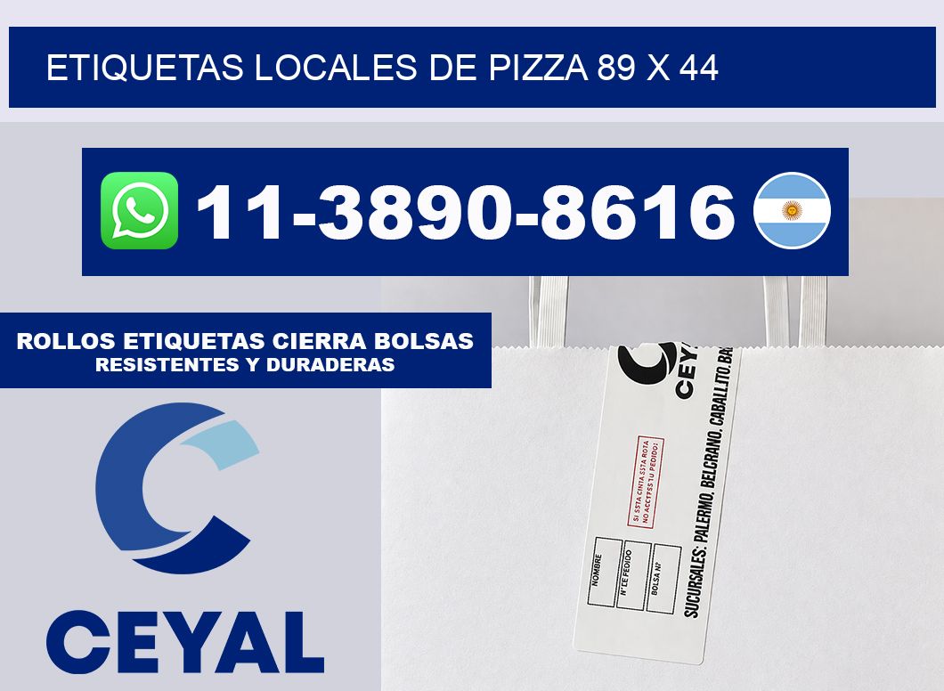 etiquetas locales de pizza 89 x 44