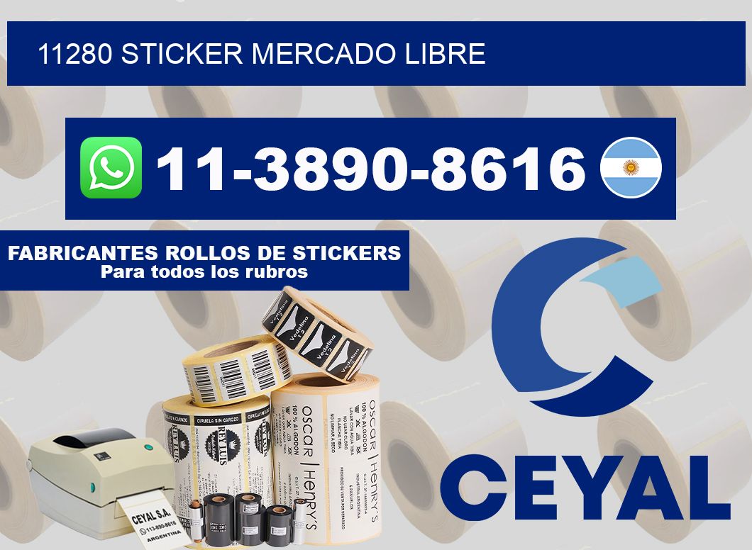 11280 sticker mercado libre