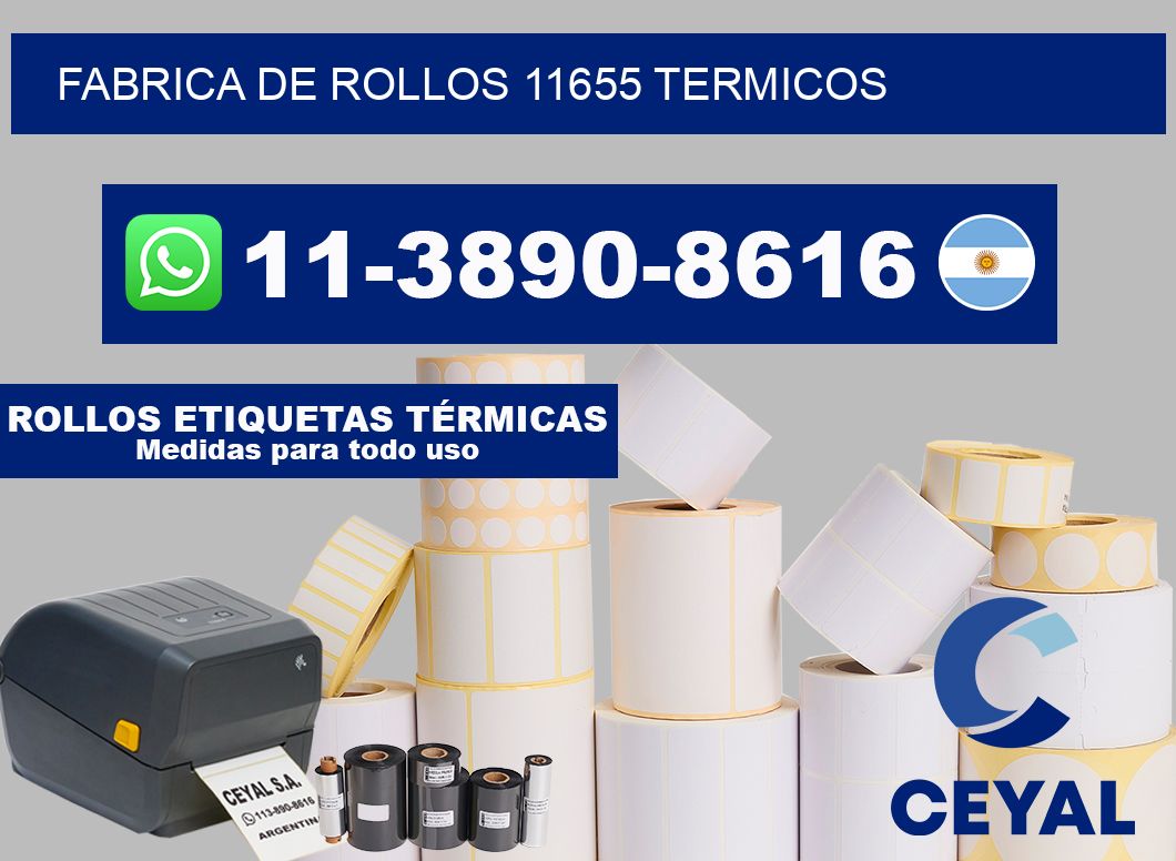 FABRICA DE ROLLOS 11655 TERMICOS