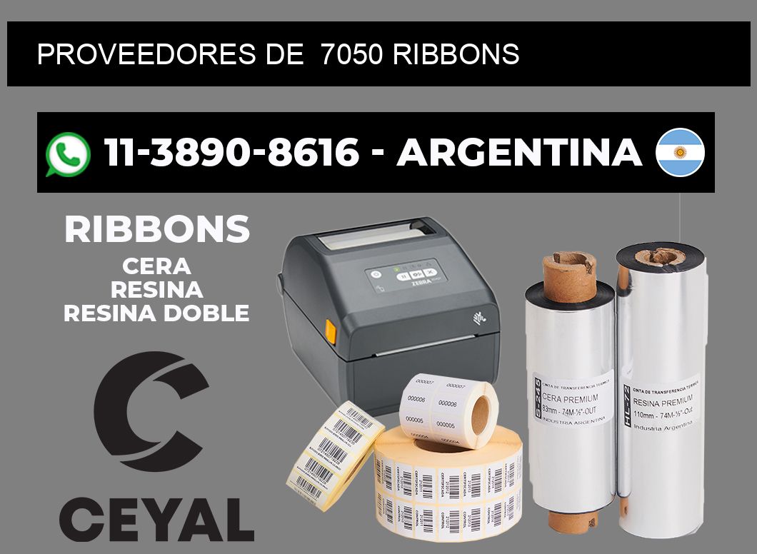 Proveedores de  7050 ribbons