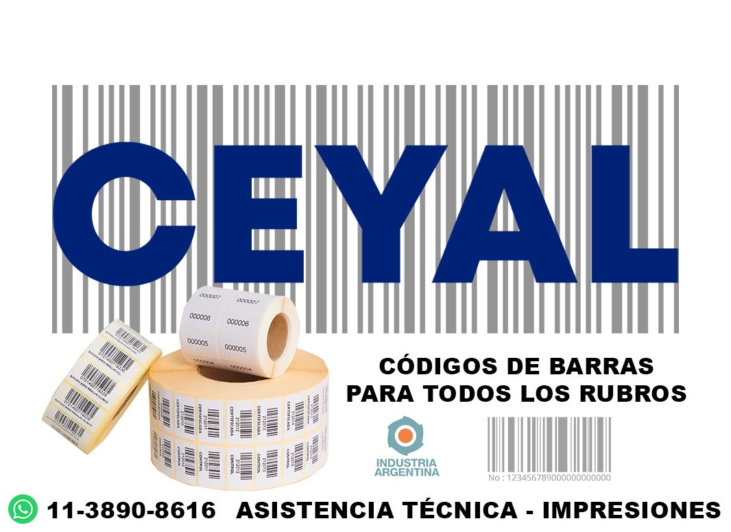 códigos de barra 99 x 27