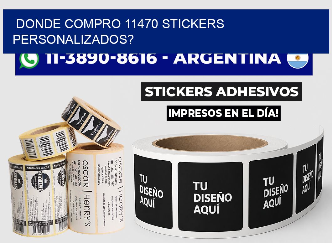 donde compro 11470 stickers personalizados?