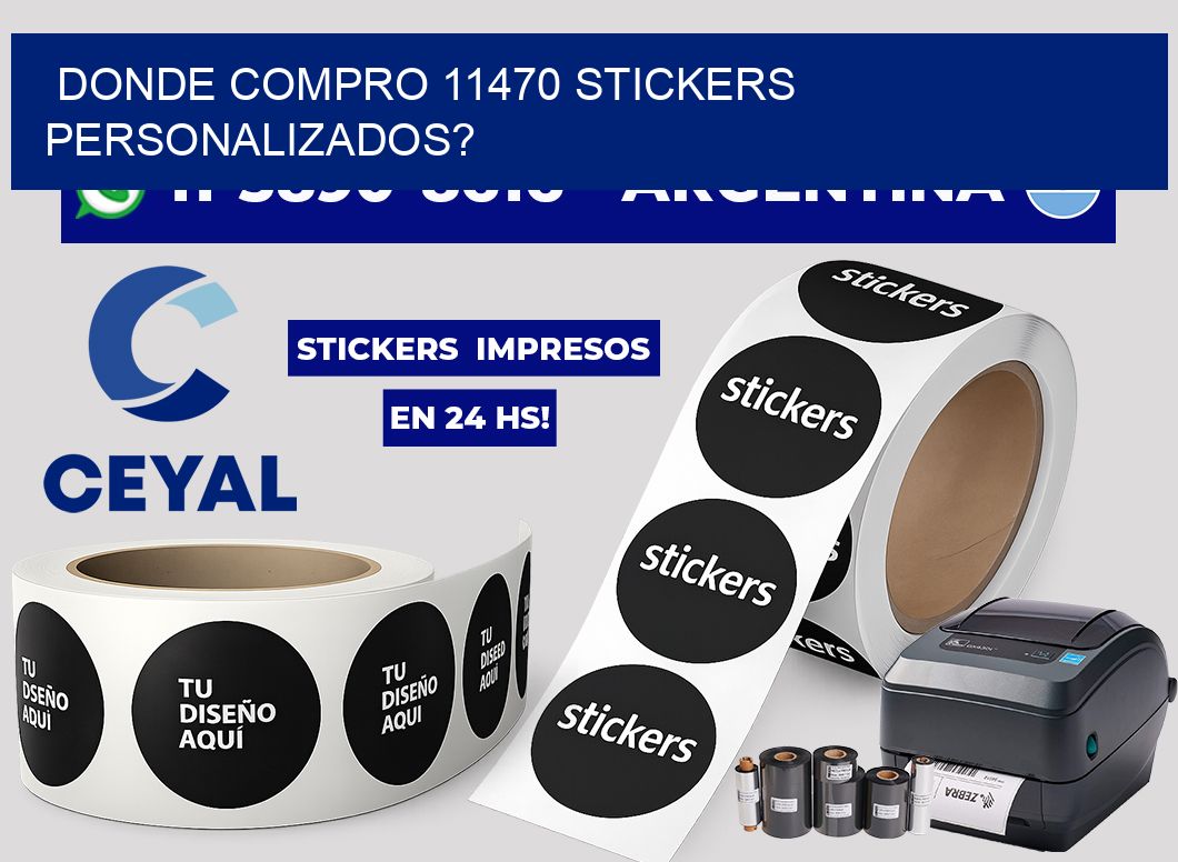donde compro 11470 stickers personalizados?