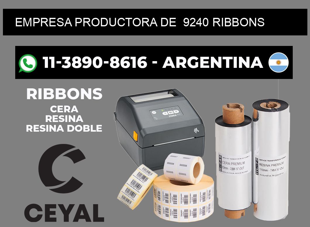 empresa productora de 9240 ribbons