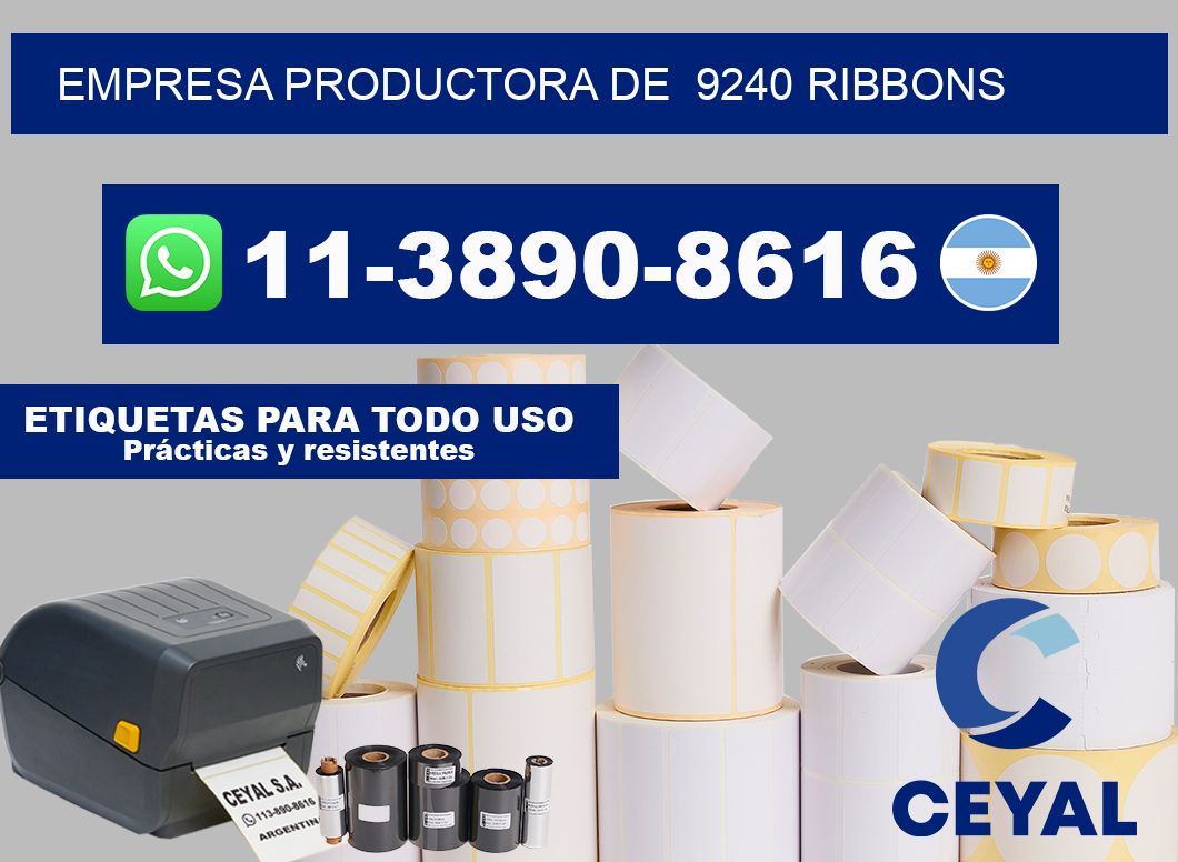empresa productora de  9240 ribbons