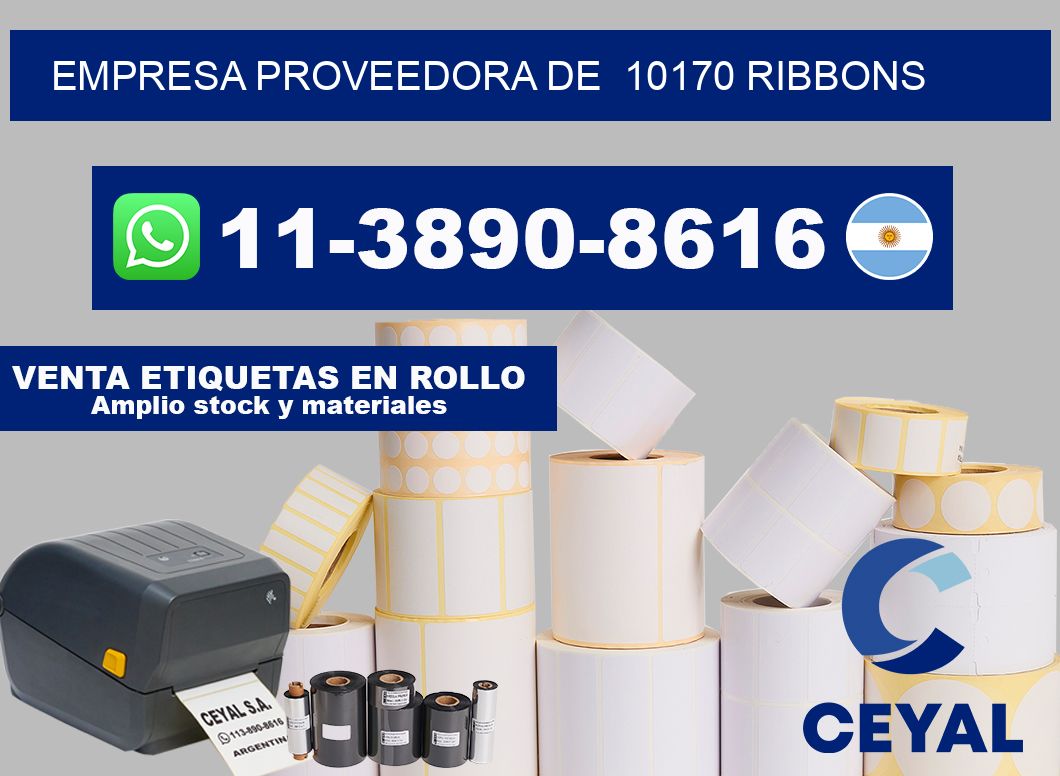empresa proveedora de  10170 ribbons