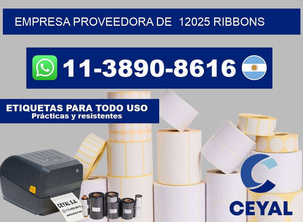 empresa proveedora de  12025 ribbons