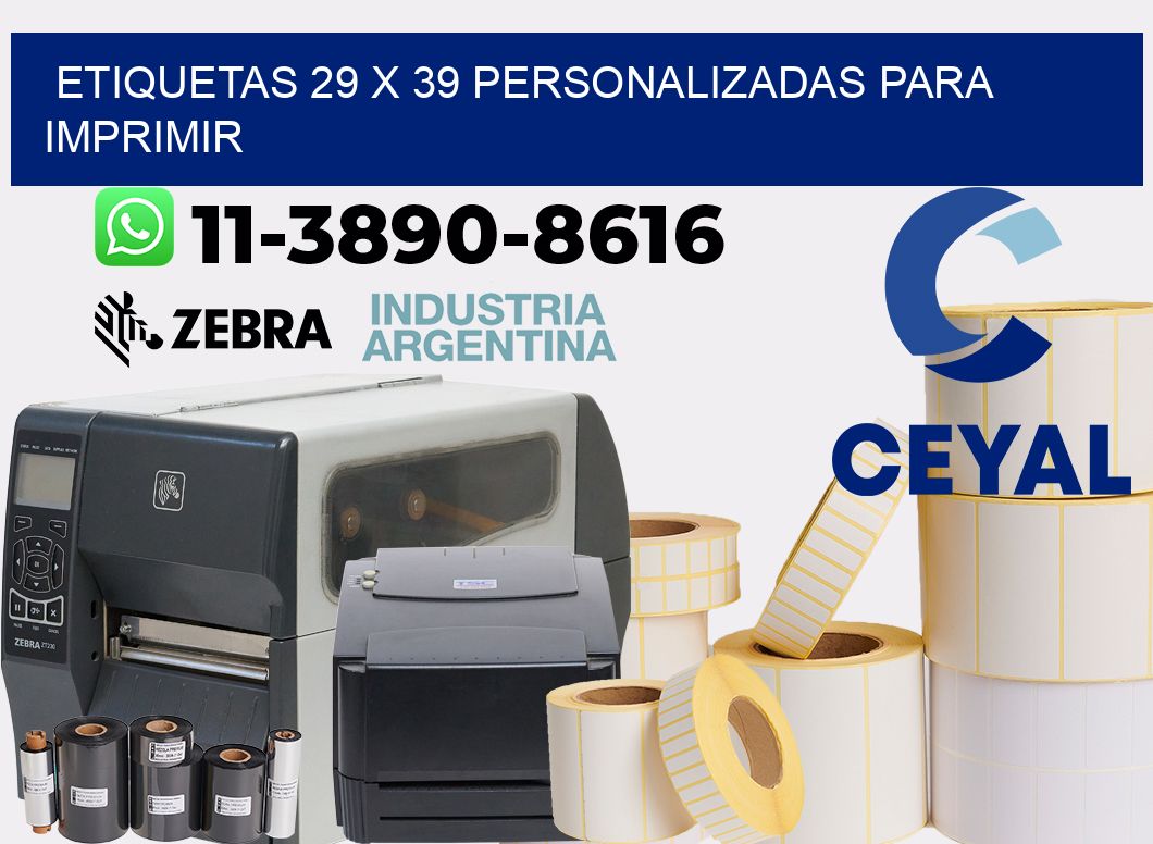 etiquetas 29 x 39 personalizadas para imprimir