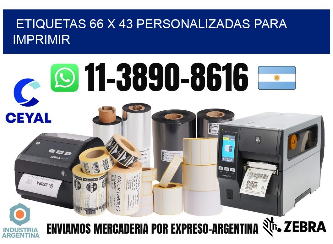 etiquetas 66 x 43 personalizadas para imprimir