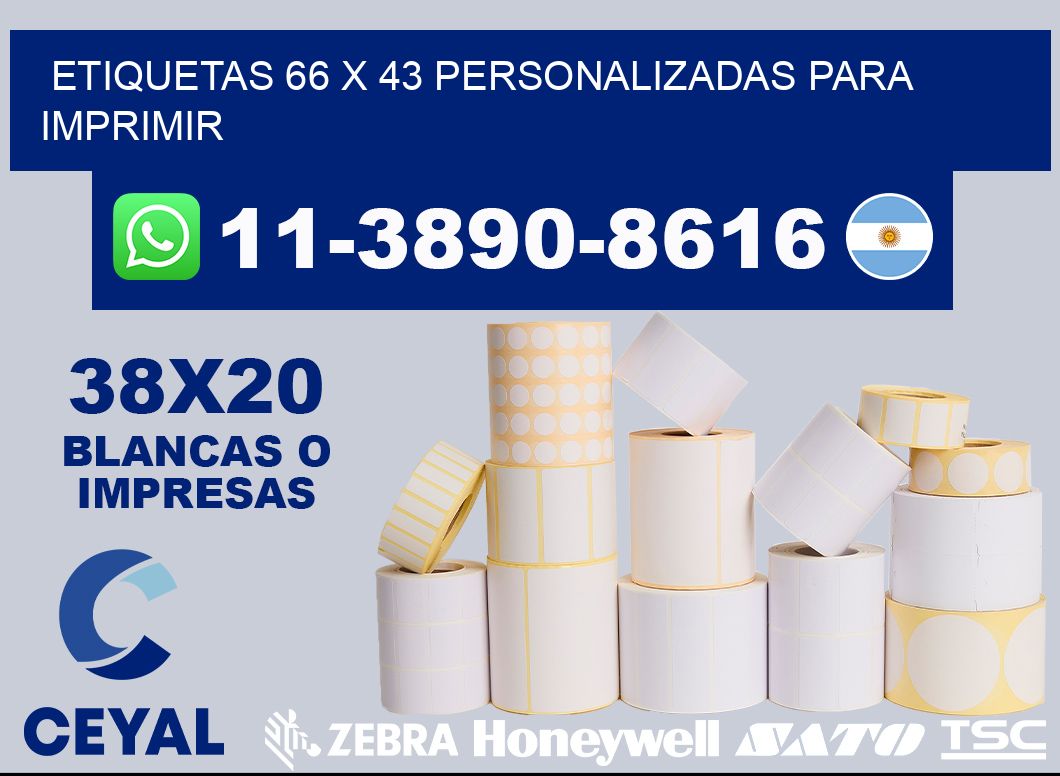 etiquetas 66 x 43 personalizadas para imprimir