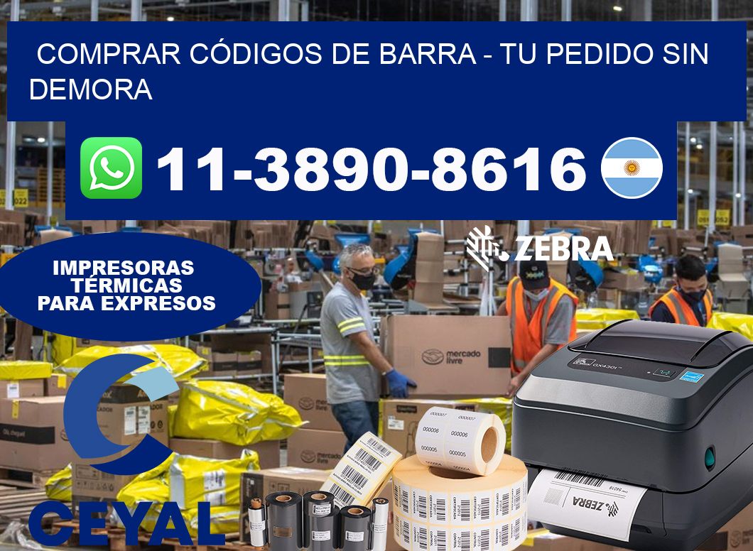 COMPRAR CÓDIGOS DE BARRA - Tu pedido sin demora