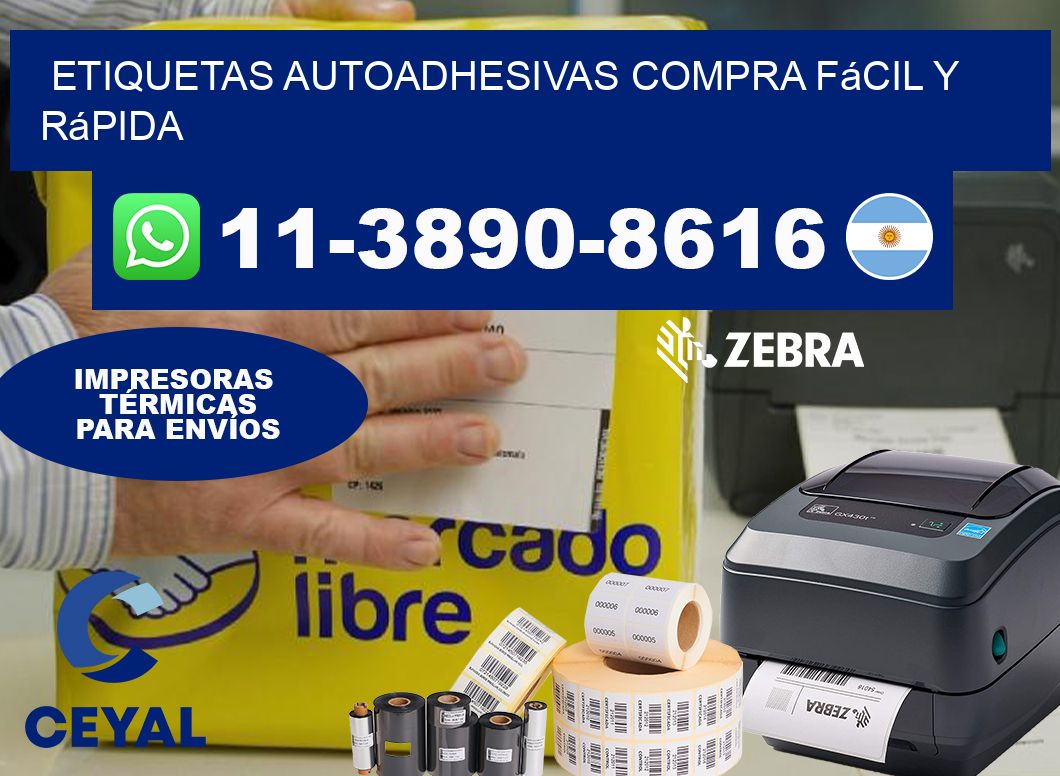 ETIQUETAS AUTOADHESIVAS Compra fácil y rápida