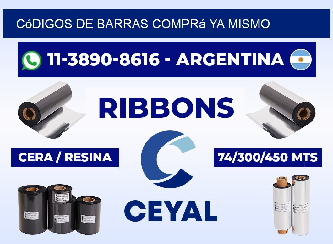 códigos de barras Comprá ya mismo