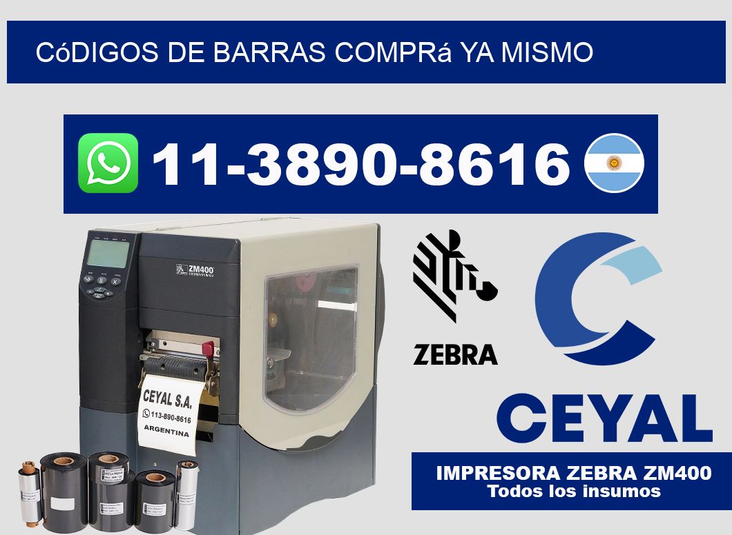 códigos de barras Comprá ya mismo