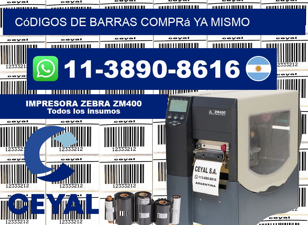 códigos de barras Comprá ya mismo