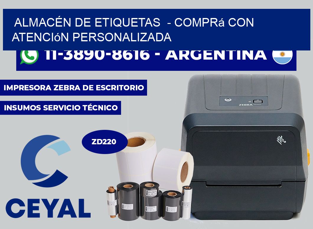 ALMACÉN DE ETIQUETAS - Comprá con atención personalizada