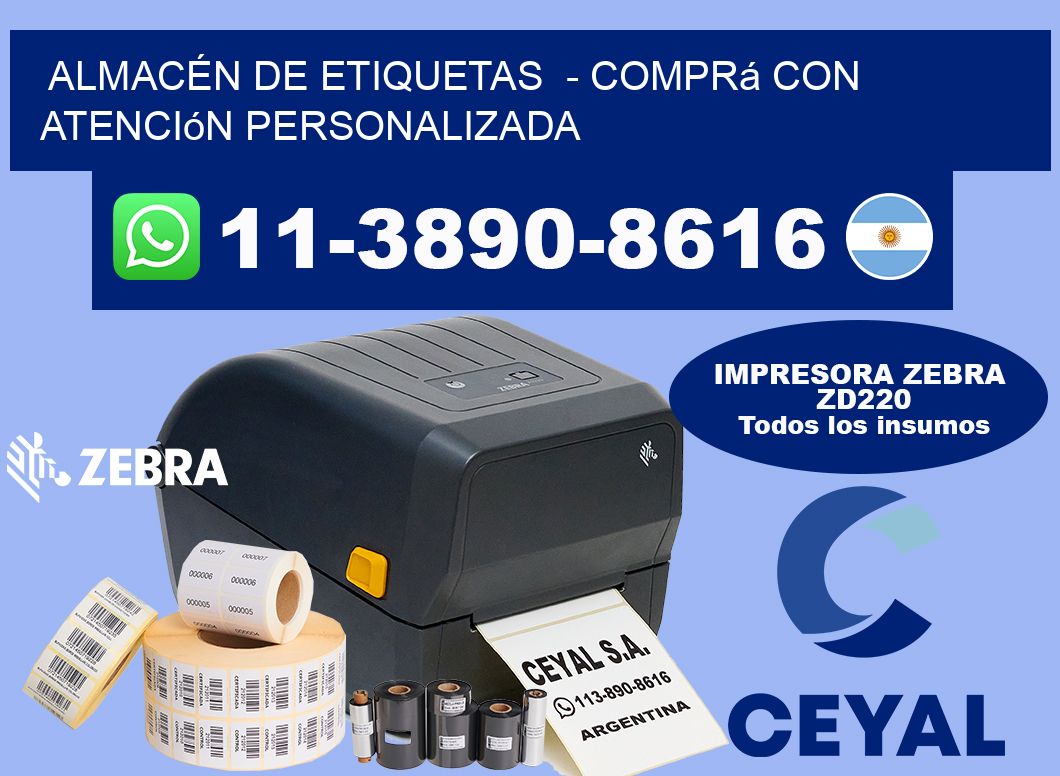 ALMACÉN DE ETIQUETAS - Comprá con atención personalizada