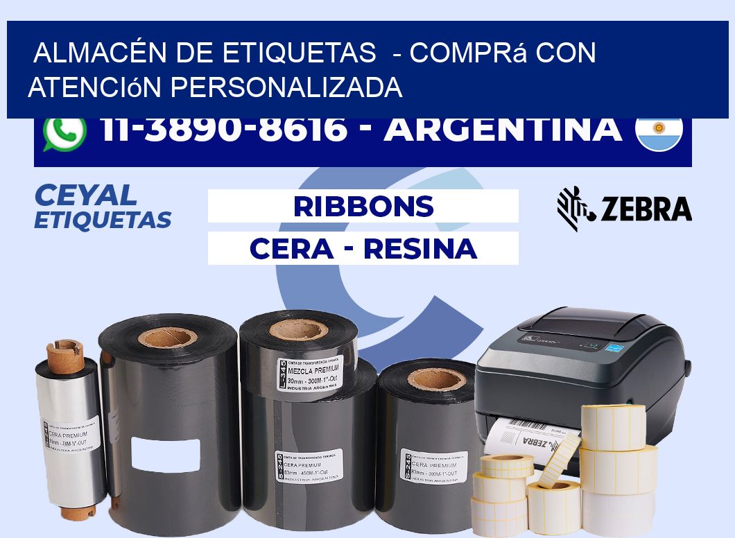 ALMACÉN DE ETIQUETAS - Comprá con atención personalizada