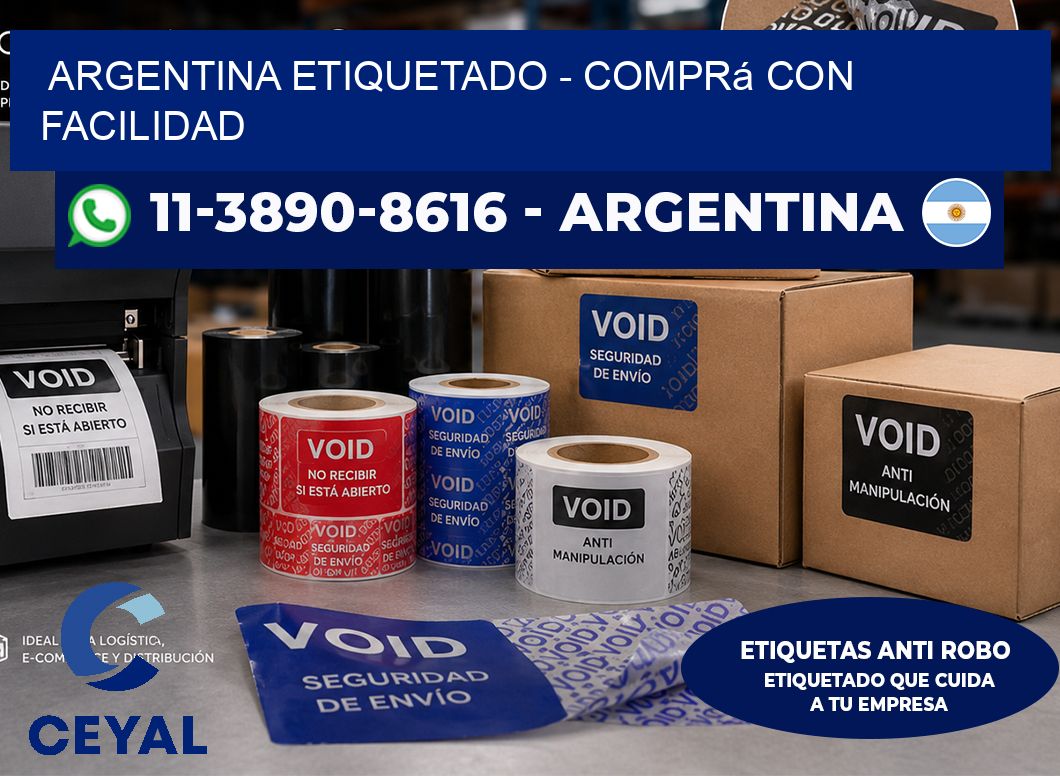 ARGENTINA ETIQUETADO - Comprá con facilidad