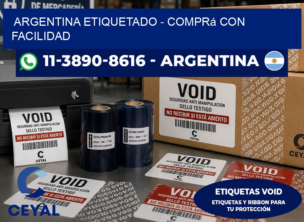 ARGENTINA ETIQUETADO - Comprá con facilidad