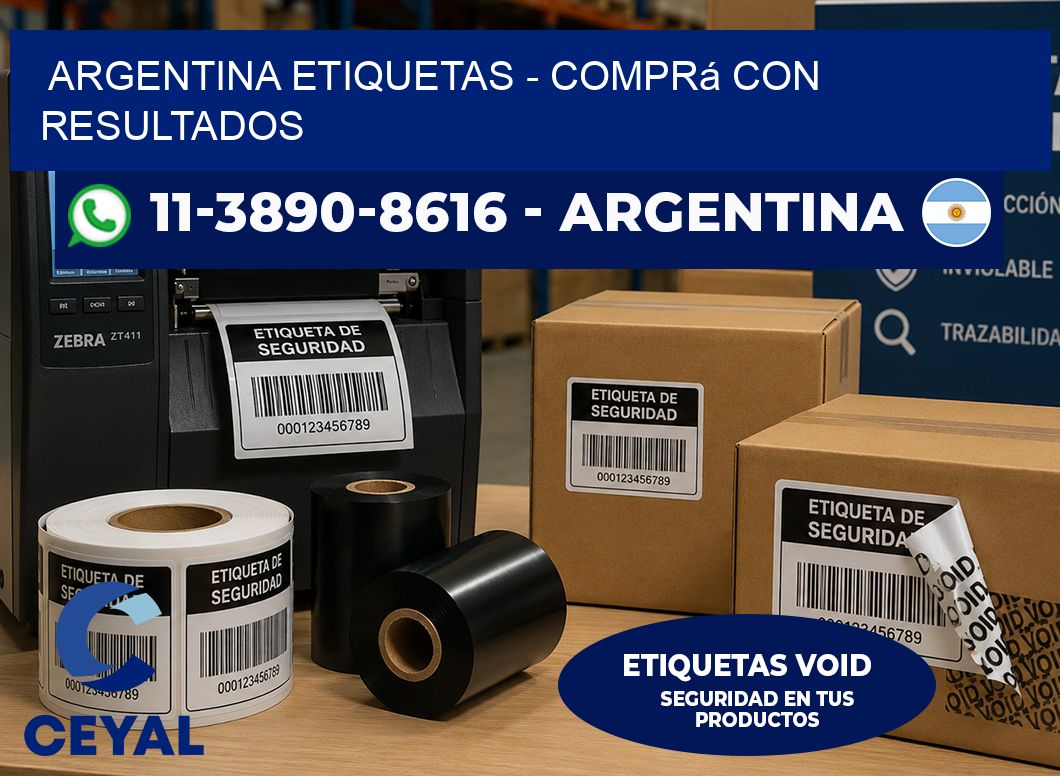 ARGENTINA ETIQUETAS - Comprá con resultados