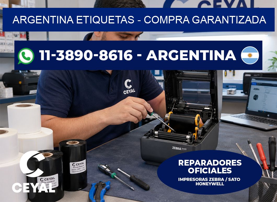ARGENTINA ETIQUETAS - Compra garantizada