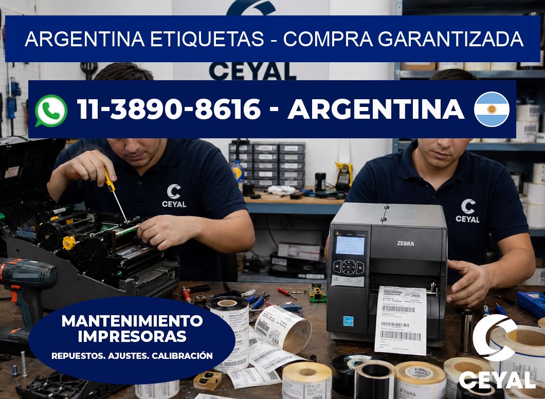 ARGENTINA ETIQUETAS – Compra garantizada