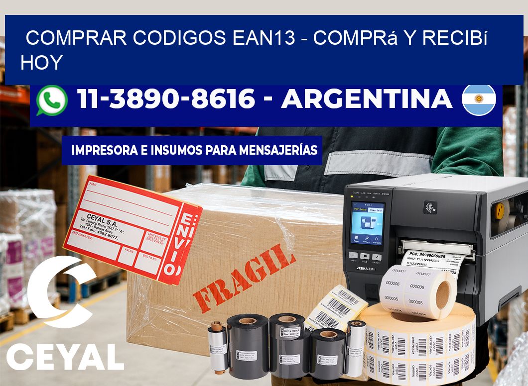 COMPRAR CODIGOS EAN13 – Comprá y recibí hoy
