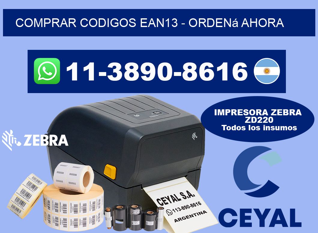 COMPRAR CODIGOS EAN13 - Ordená ahora