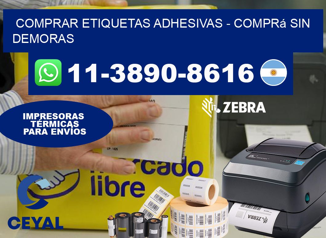 COMPRAR ETIQUETAS ADHESIVAS - Comprá sin demoras