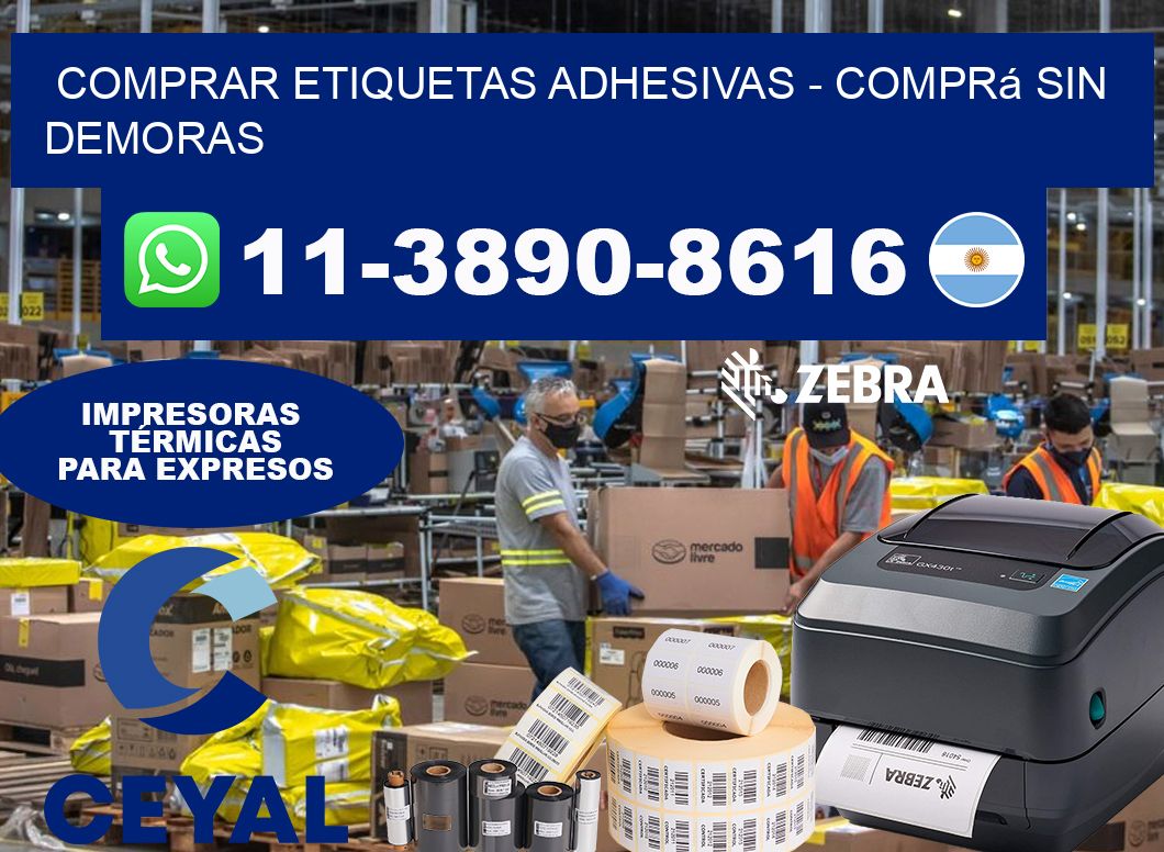 COMPRAR ETIQUETAS ADHESIVAS – Comprá sin demoras