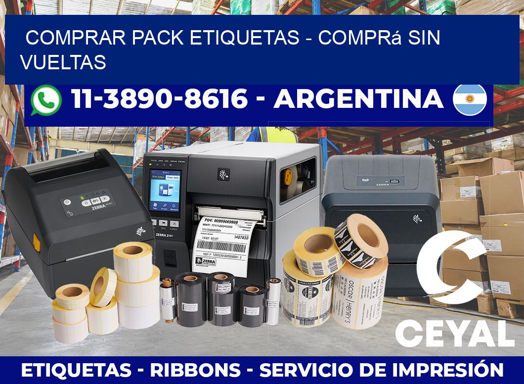 COMPRAR PACK ETIQUETAS – Comprá sin vueltas