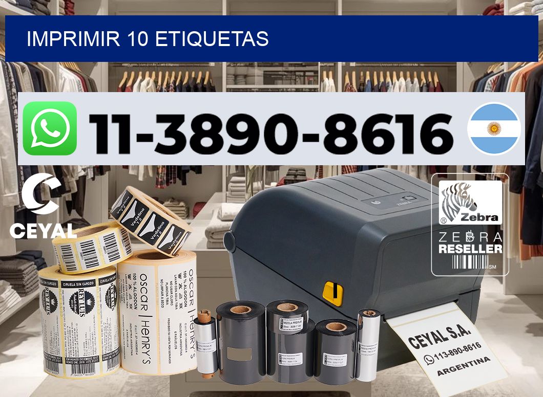 IMPRIMIR 10 ETIQUETAS