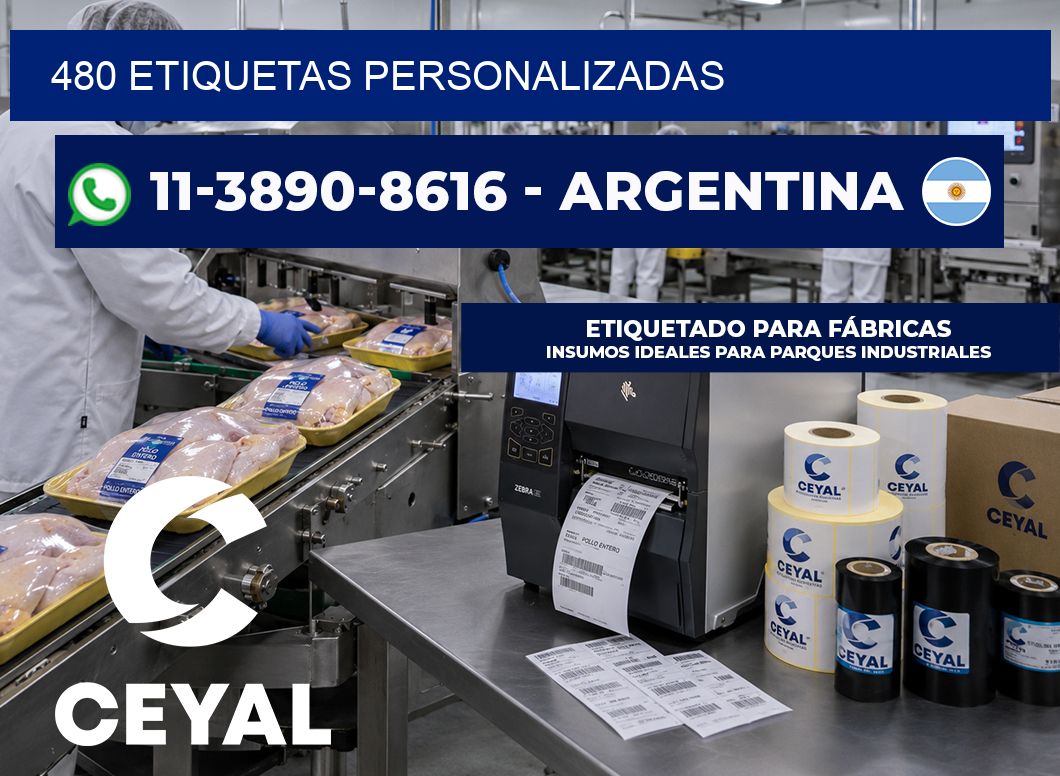 480 ETIQUETAS PERSONALIZADAS