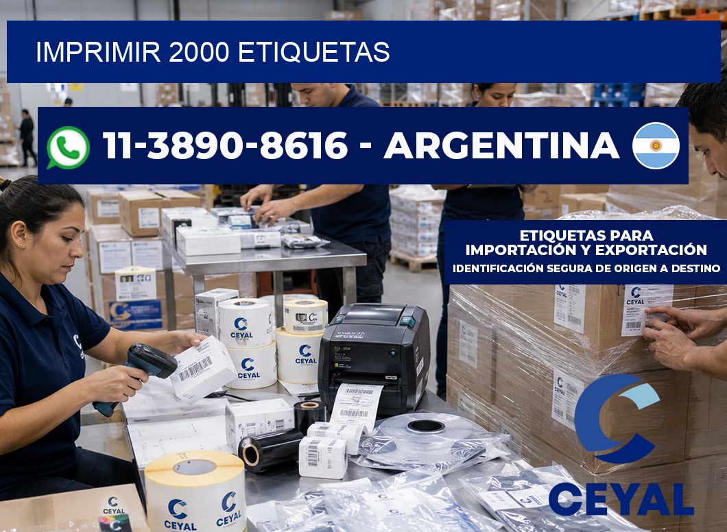 IMPRIMIR 2000 ETIQUETAS