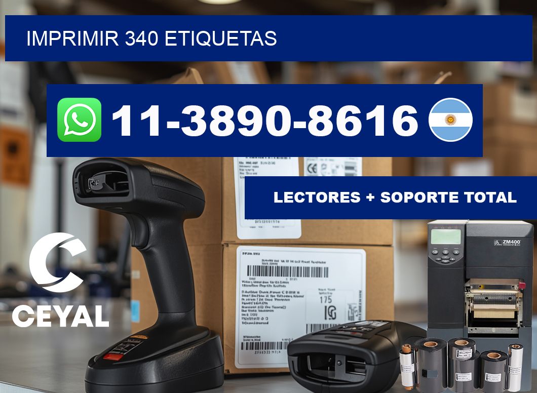 IMPRIMIR 340 ETIQUETAS