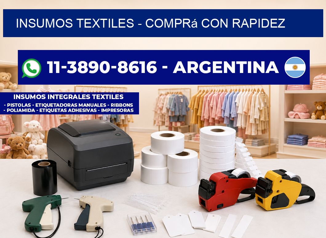 INSUMOS TEXTILES - Comprá con rapidez