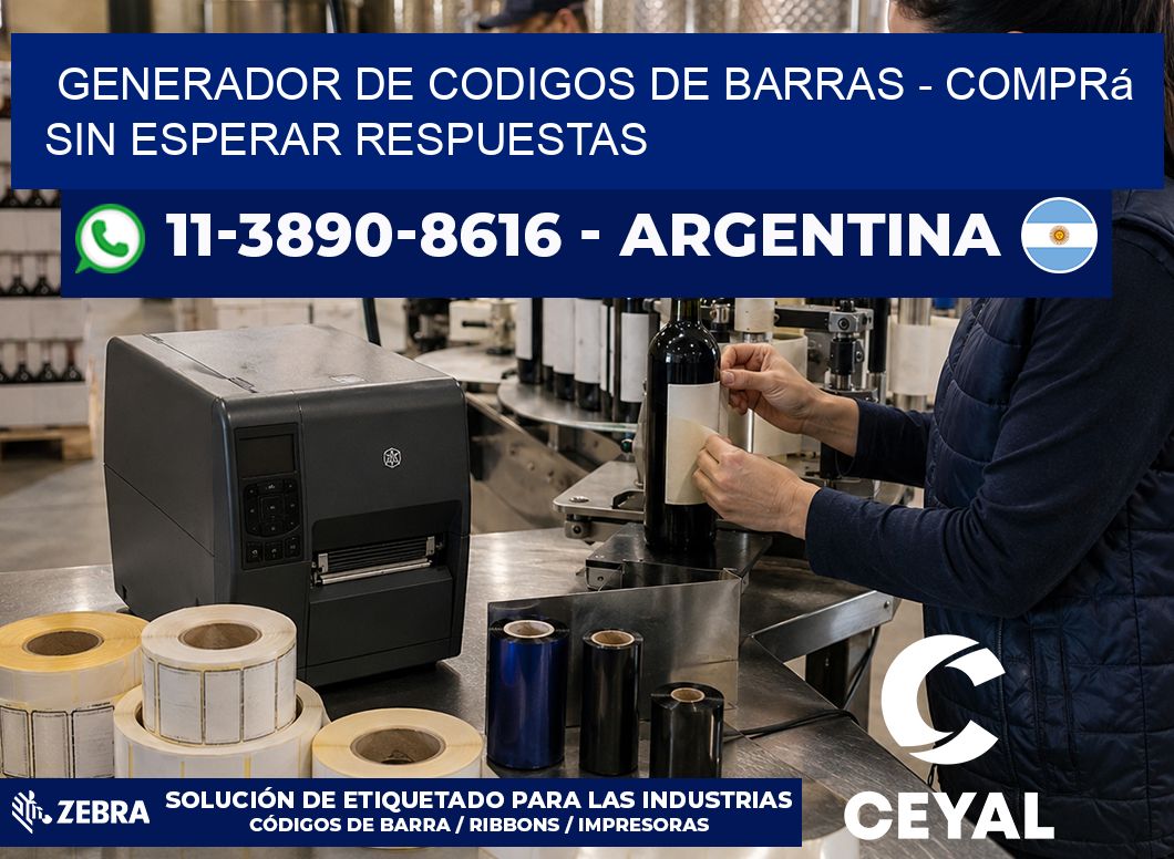 generador de codigos de barras – Comprá sin esperar respuestas