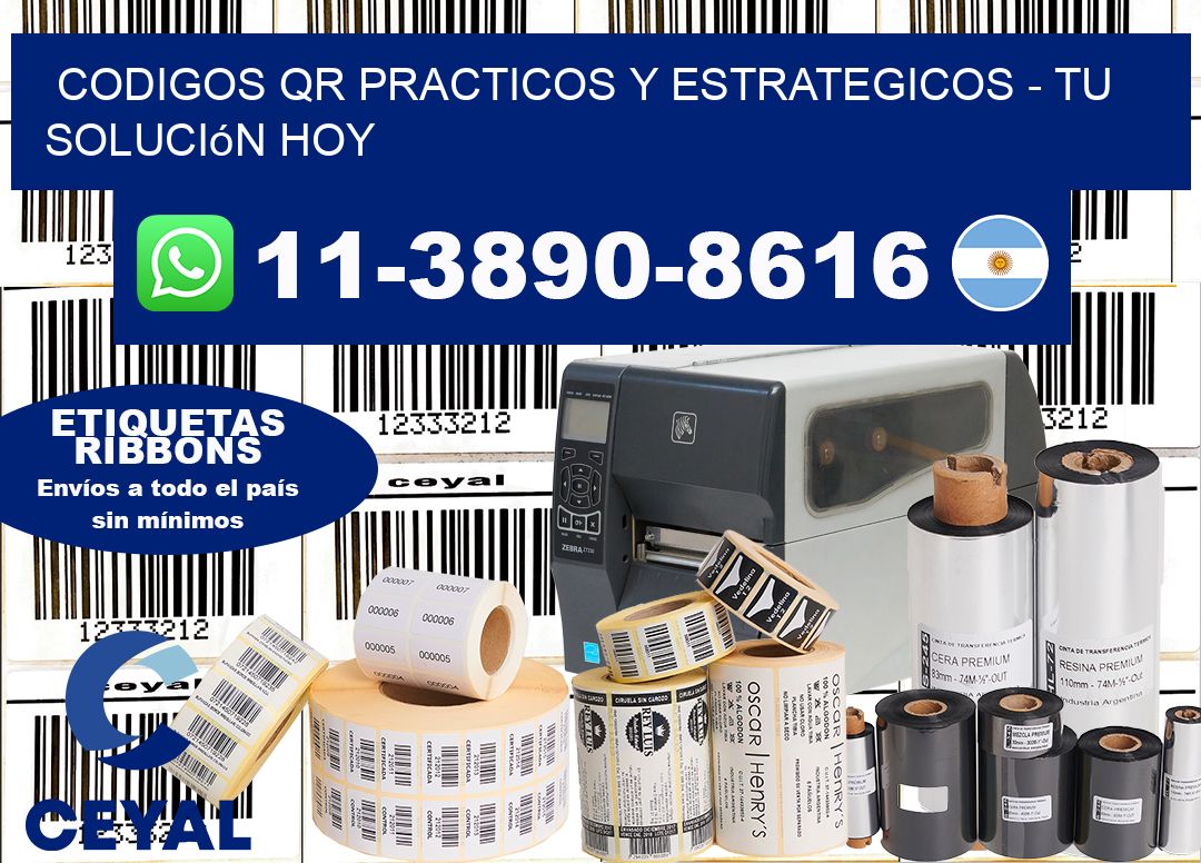 CODIGOS QR PRACTICOS Y ESTRATEGICOS - Tu solución hoy