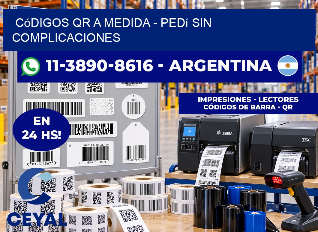 Códigos QR a Medida - Pedí sin complicaciones