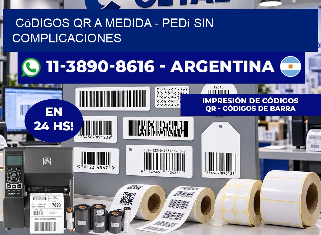 Códigos QR a Medida - Pedí sin complicaciones