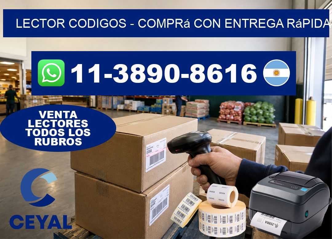 LECTOR CODIGOS - Comprá con entrega rápida