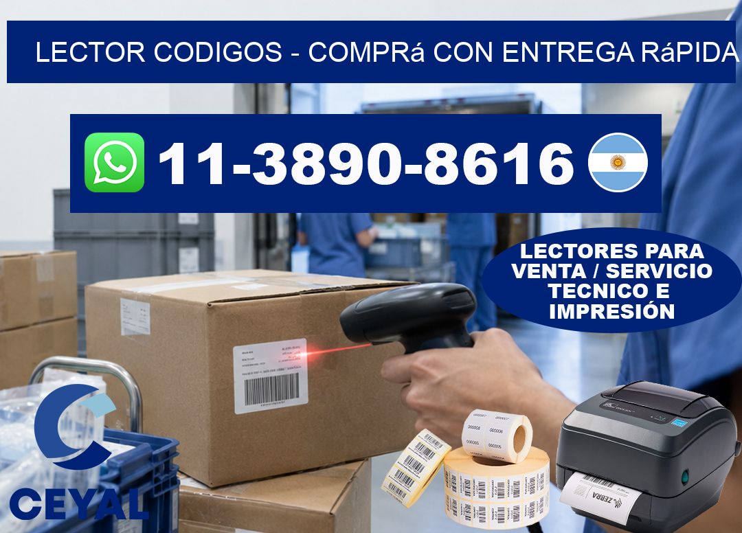 LECTOR CODIGOS - Comprá con entrega rápida