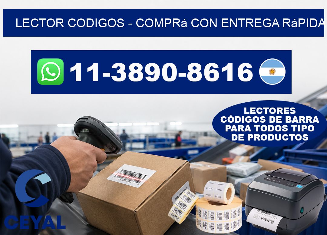 LECTOR CODIGOS - Comprá con entrega rápida